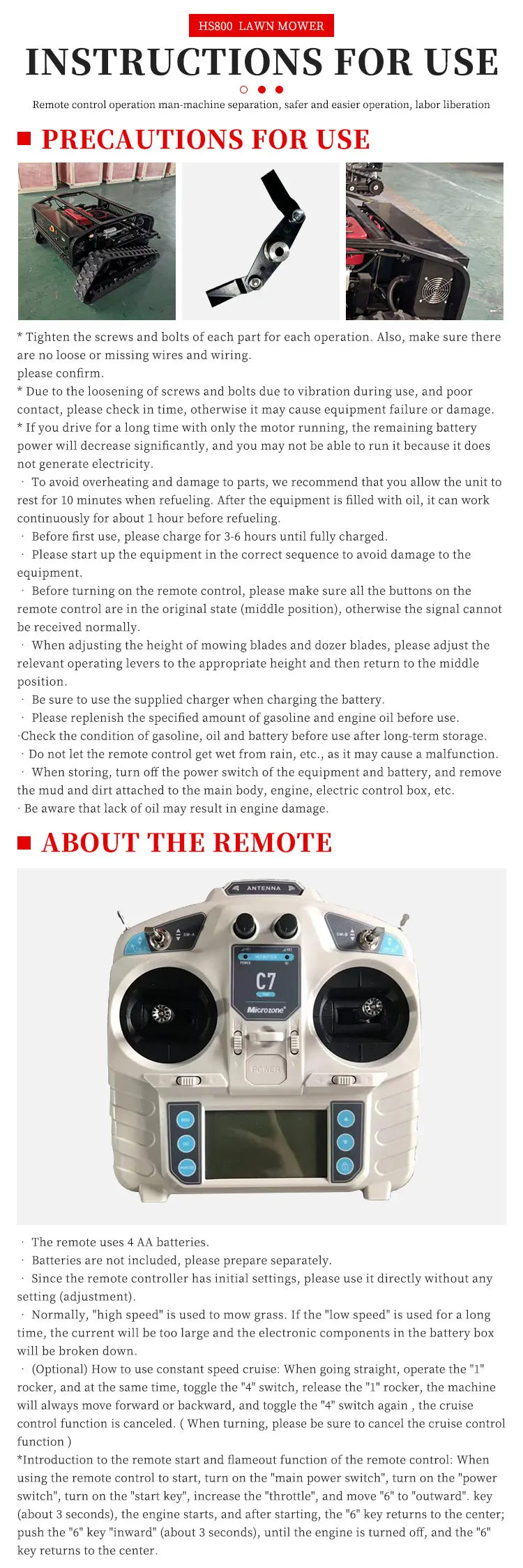 Remote-Control Robot Lawn Mower – 550mm Automatic Lawn Trimmer
