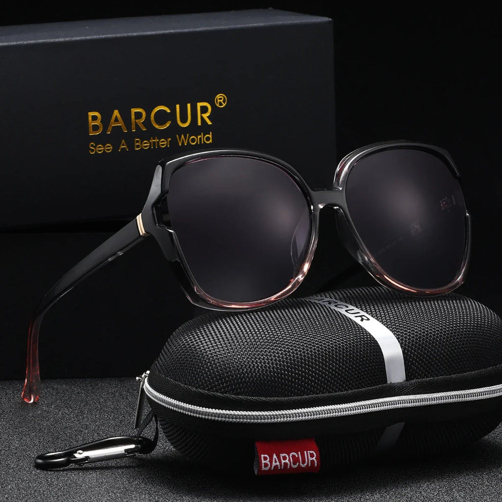 Oversized Square Polarized Sunglasses for Streetwear Style