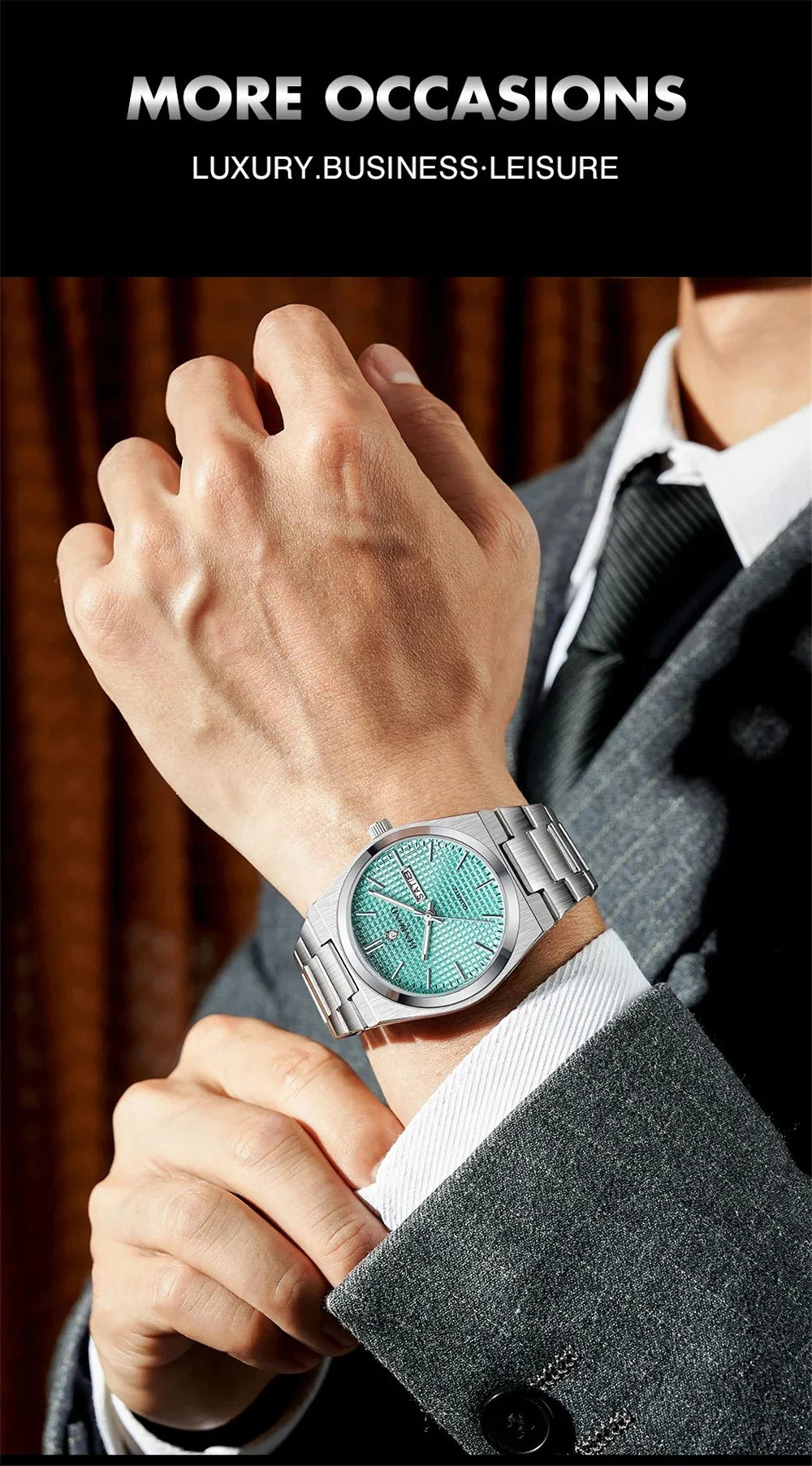 New Digital Luminous Waterproof Mens Watches For Man Luxury Designer Fashion Quartz Wristwatches Automatic Watch Men Clock Gifts