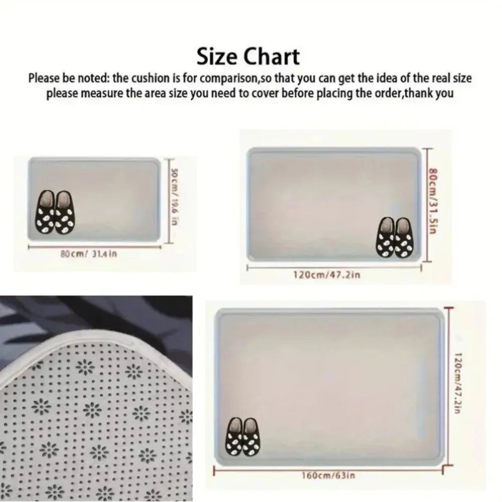 Chinese Lucky Door Mat Congratulations Get Rich Pattern Festive Red Style Perfect For Spring Festival Home Porch Indoor Decor