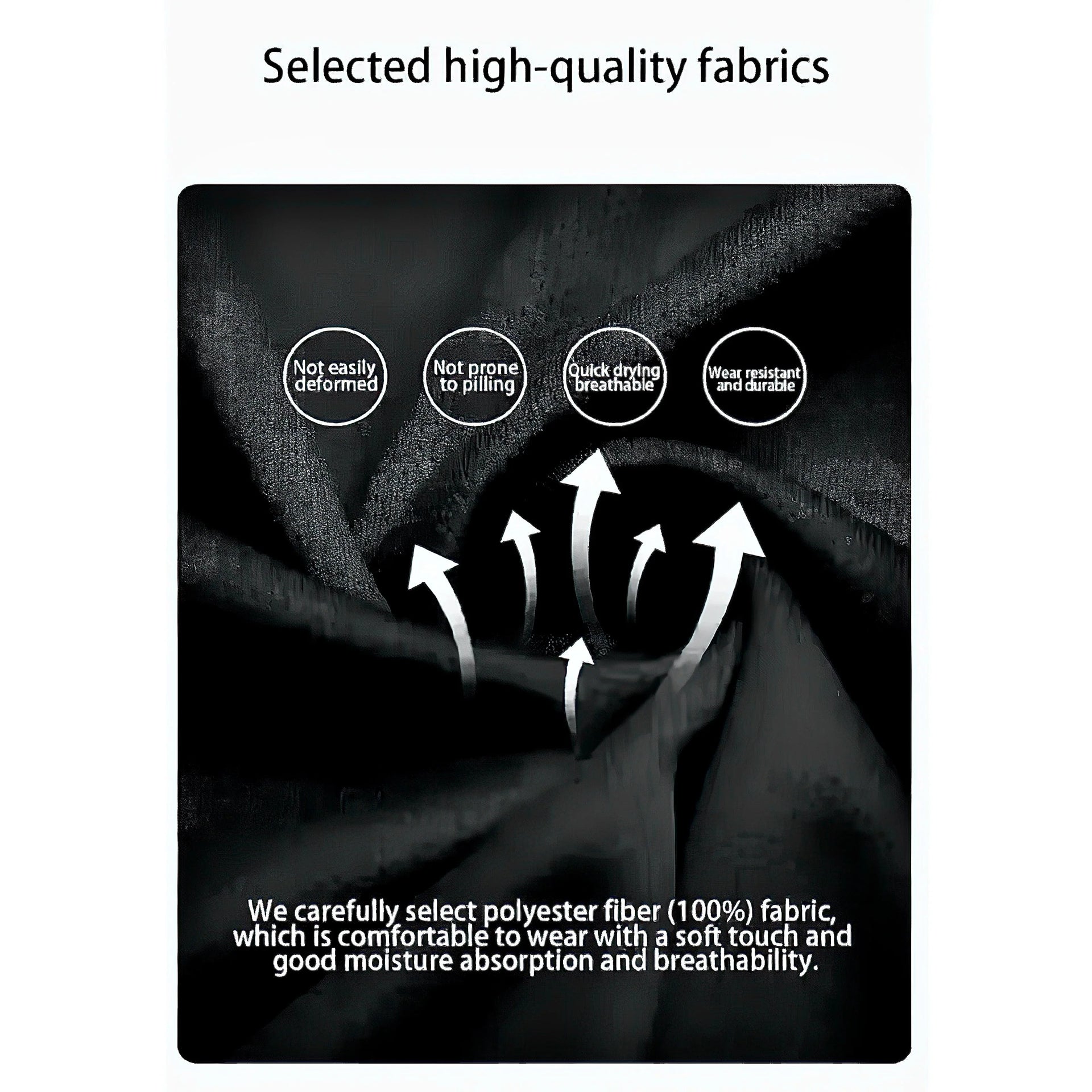 Men's Black and Beige Two-Tone Short Sleeve Streetwear Set - Image 6