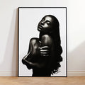 Modern Trendy Retro Sade Music Black And White Musician Prints Canvas Painting Poster Picture For Bar Living Room Home Decor