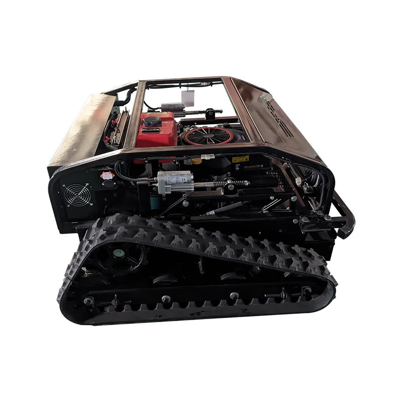 Remote-Control Robot Lawn Mower – 550mm Automatic Lawn Trimmer