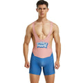 Tauwell Athletic Cream wrestling singlet
