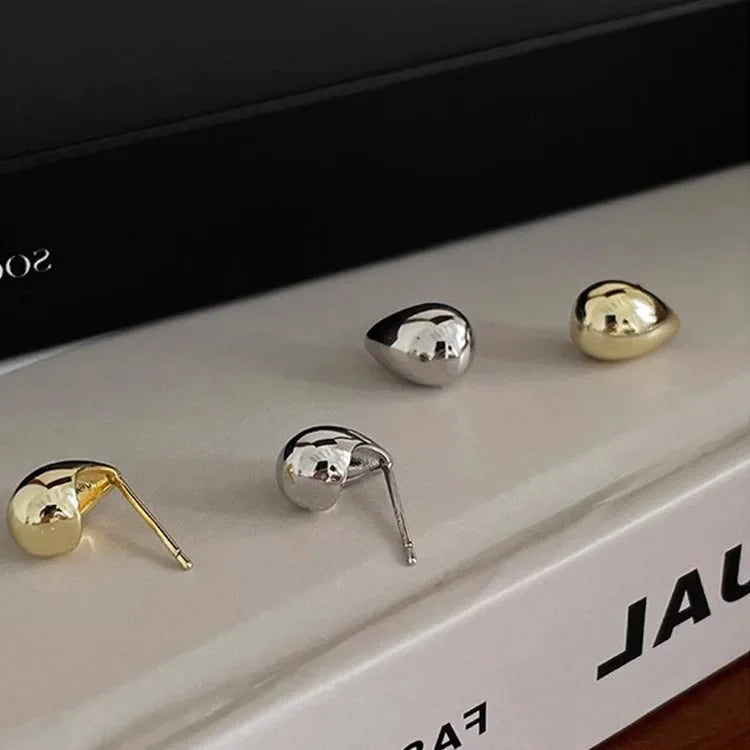 925 Sterling Silver Water Drop Earring for Women Gift Minimalism Versatile Office Trend Jewelry Dropshipping