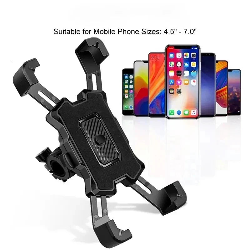 360° Bicycle Phone Holder – Rotating Handlebar Mount for Phones