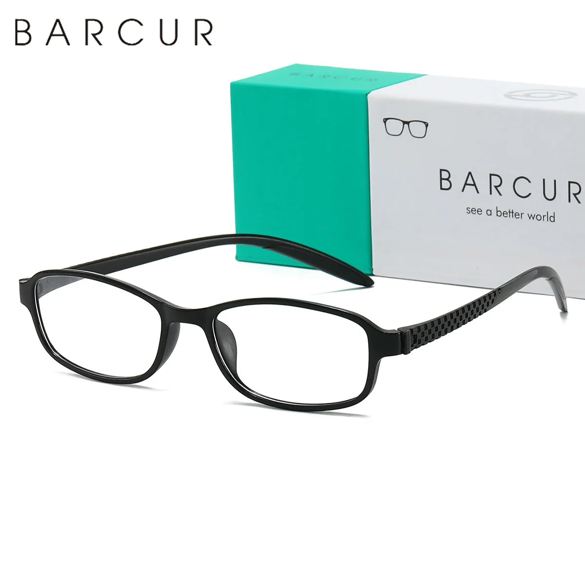 Classic Reading Glasses with High-Quality Hinged Frames