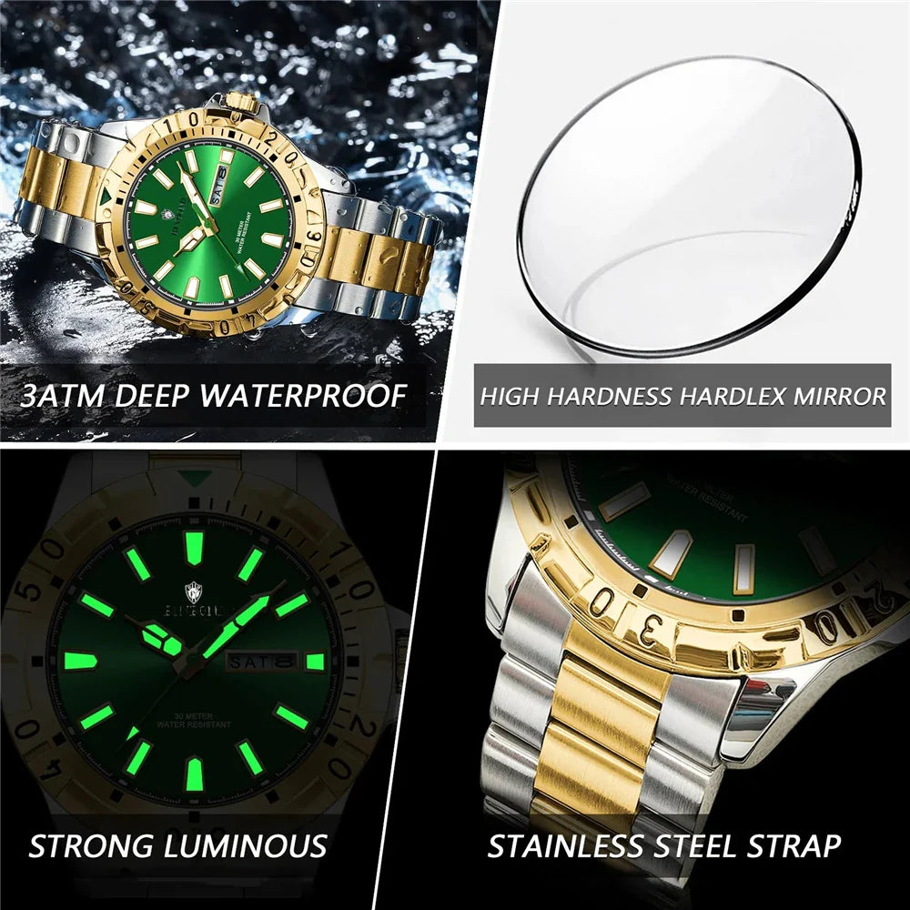 42mm New Mens Watches Designer Fashion Quartz Wristwatches Men Gifts For Man Watch Luxury Automatic Gold Clcok Digital Reloj
