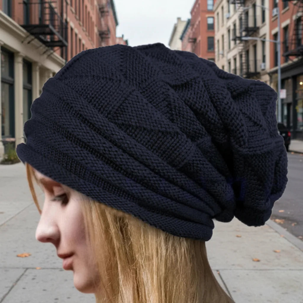 Oversized Slouchy Knitted Beanie