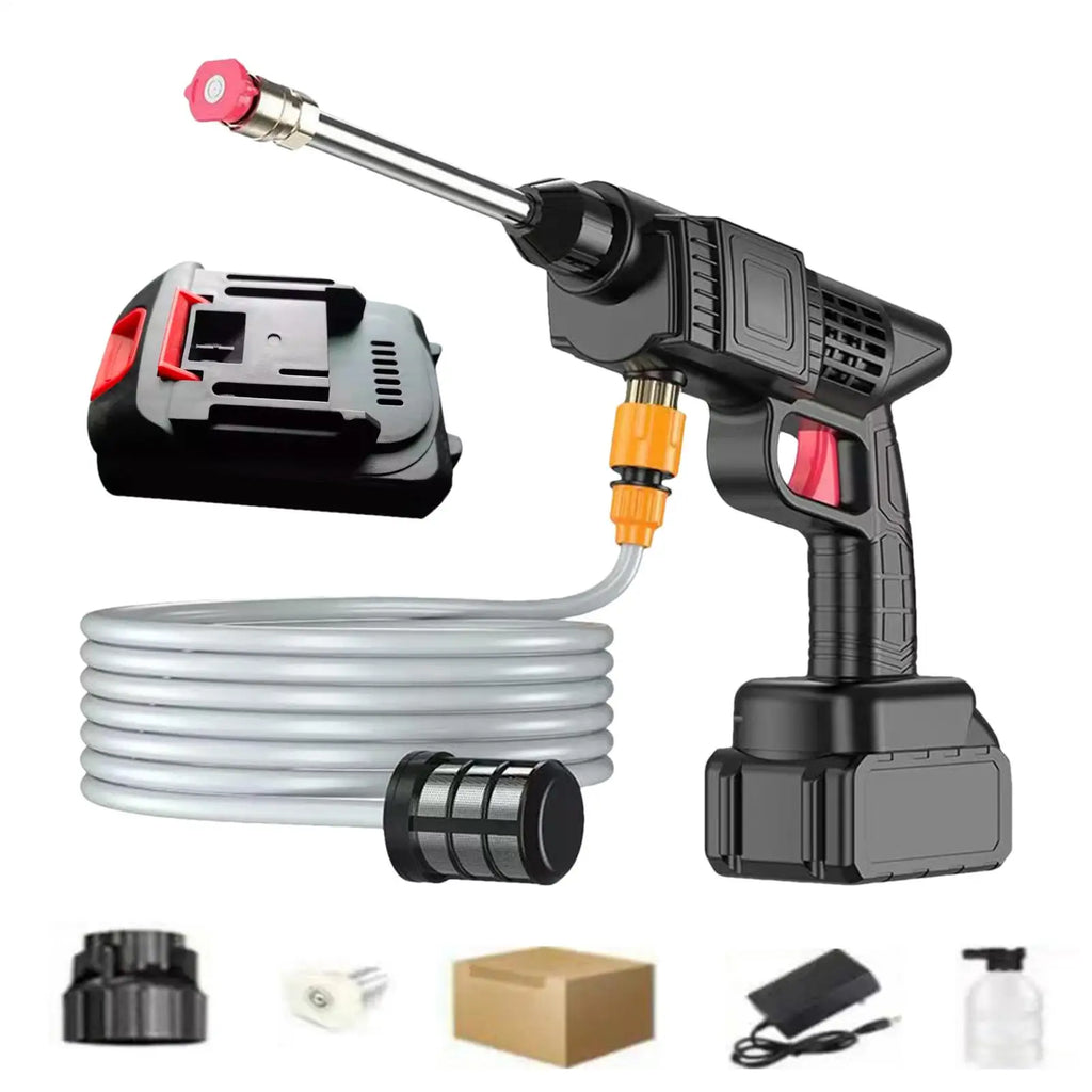 Cordless High-Pressure Washer – Portable Car Wash Spray Gun