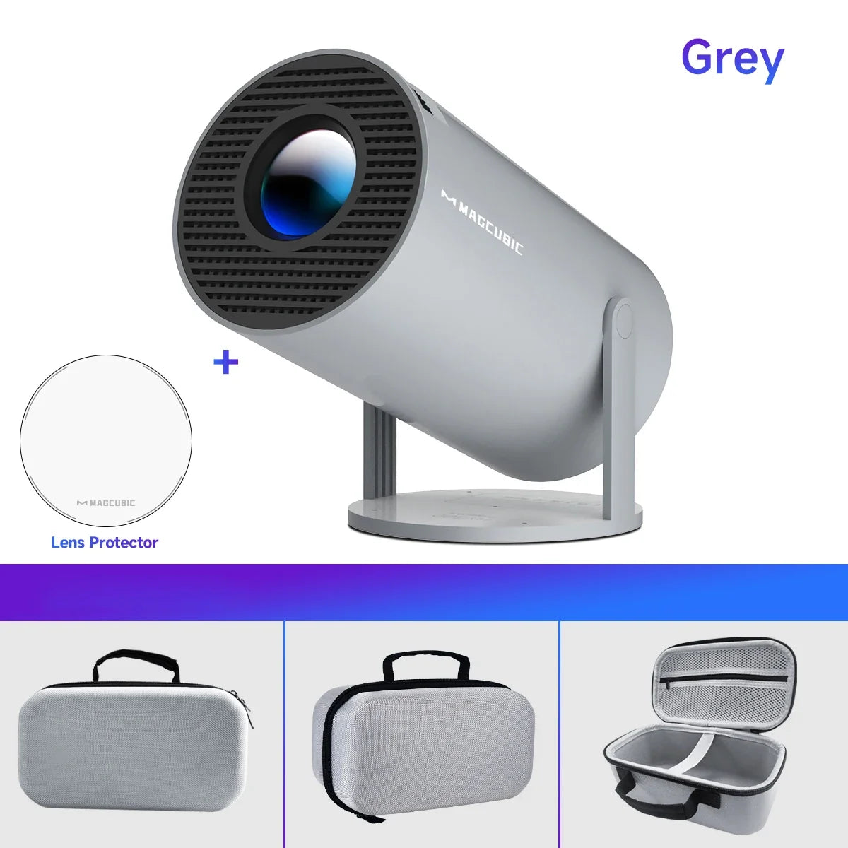 Magcubic Projector HY300 PRO 8K Android 14 Dual Wifi6 290ANSI Allwinner H726 BT5.4 1080P 1280*720P Home Cinema Outdoor Projetor