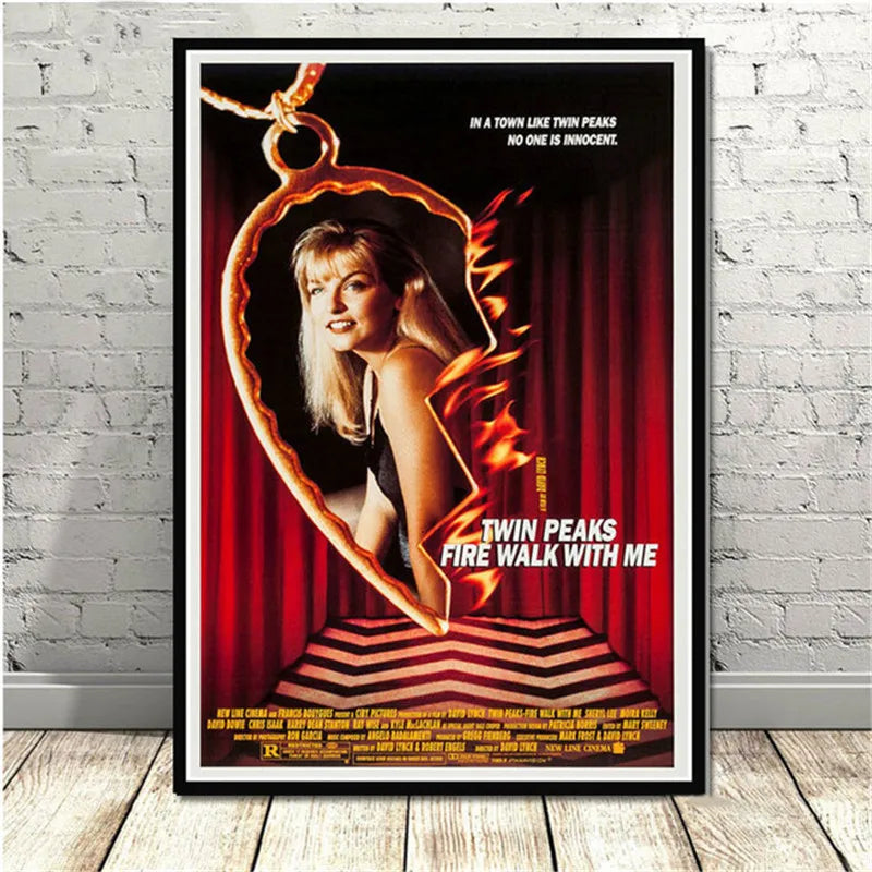 Twin Peaks TV Series Shows Classic Movie Anime Poster And Prints Canvas Painting Art Wall Pictures For Living Room Home Decor