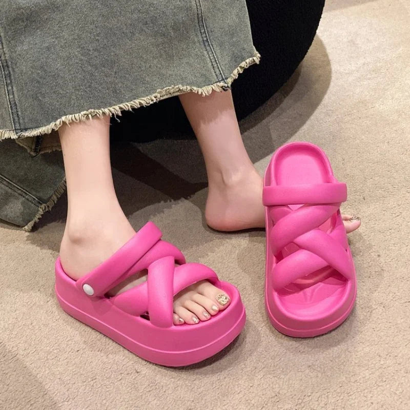 Women's Thick Sole Comfortable Platform Sandals Casual Footwear - Image 6