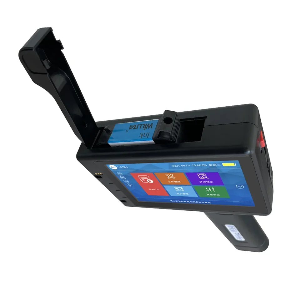 Portable Handheld Inkjet Printer – 25.4mm TIJ Printer for Logos & Barcodes
