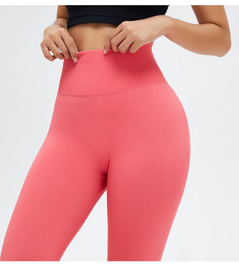 Women's High Waist Seamless Yoga Leggings - Stretchy Gym Pants