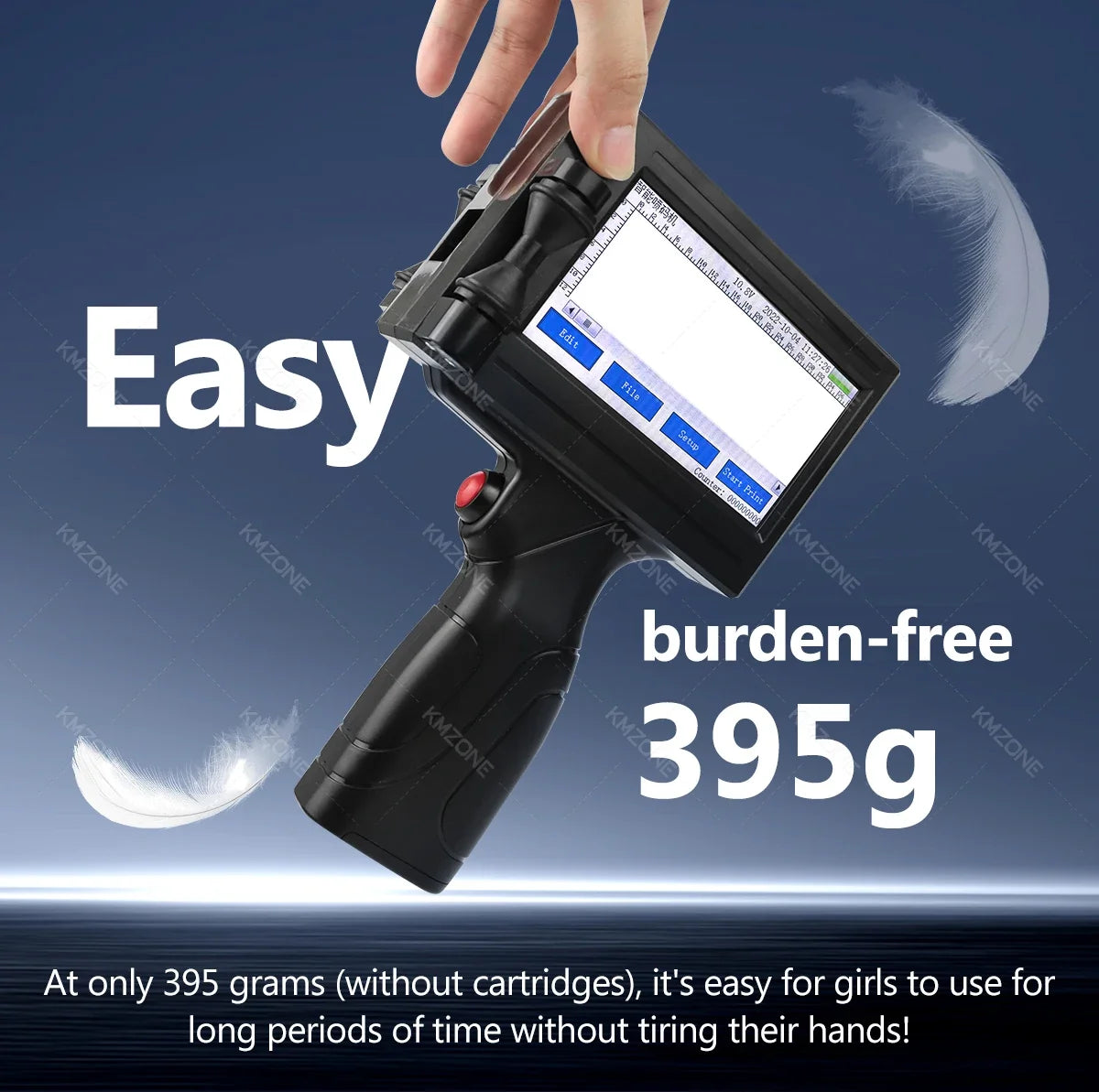 Portable Handheld Inkjet Printer, TIJ Coding Machine with Touch Screen