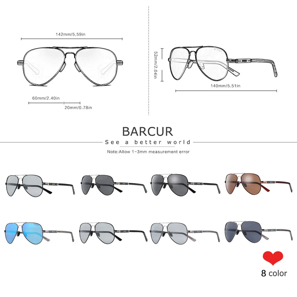 Oversize Polarized Sunglasses Women's Metal Elliptical Frame
