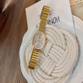 Women's Gold Bracelet Watch – Vintage Luxury Fashion Wristwatch