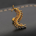 A Personalized Stainless Steel Centipede Earring, Trendy Men's and Women's Hip-hop Rock Avant-garde Jewelry Ear Studs