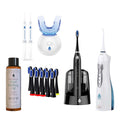 Pursonic Ultimate Oral Care Bundle – Smart Electric Toothbrush, Oral Irrigator, LED Whitening, and Ayurvedic Oil