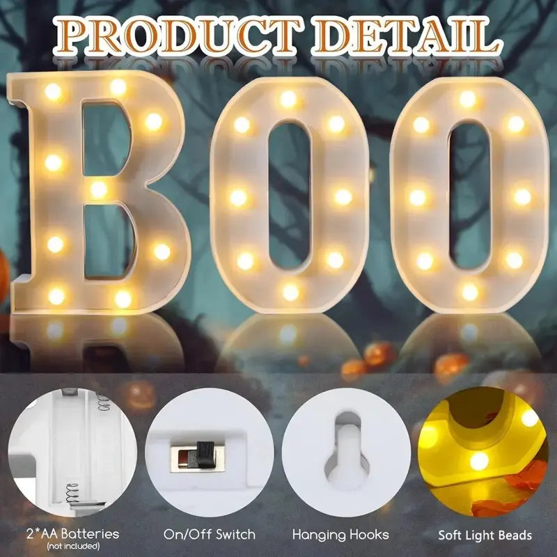 21.8cm White LED Letter&Number Night Lights,Battery Powered Decoration Lights,Wall Lights For Wedding,Birthday,Party,Christmas