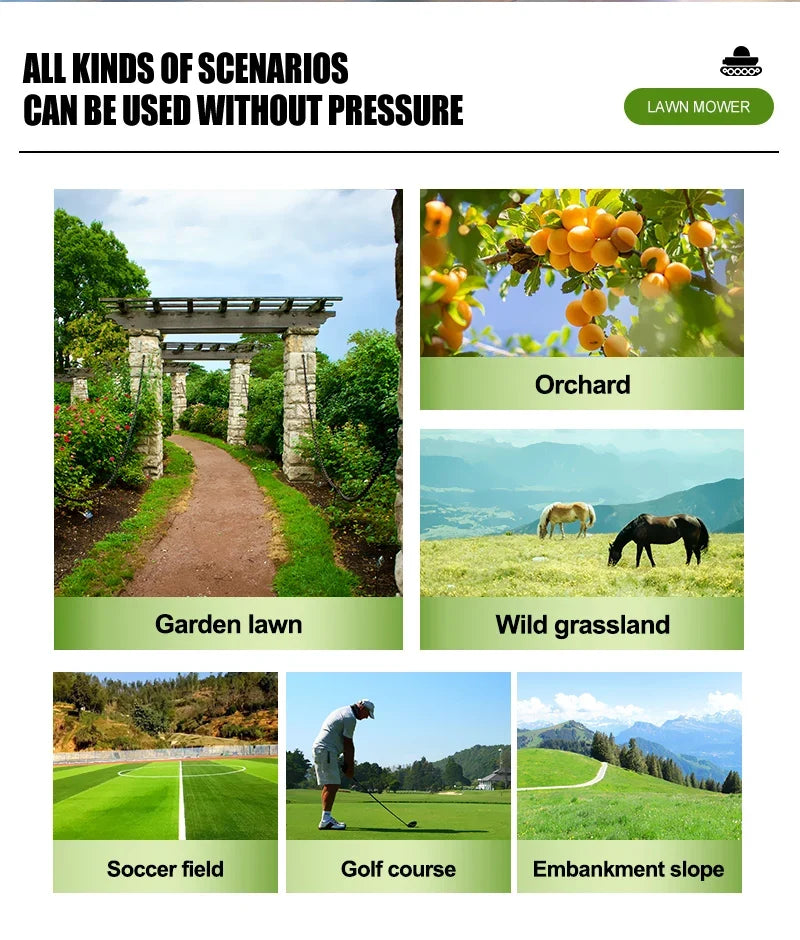 Self-Propelled Remote-Control Lawn Mower – 550mm for Small Gardens