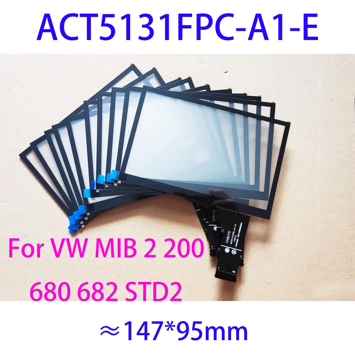6.5" Replacement Touch Screen for VW Car Multimedia Players