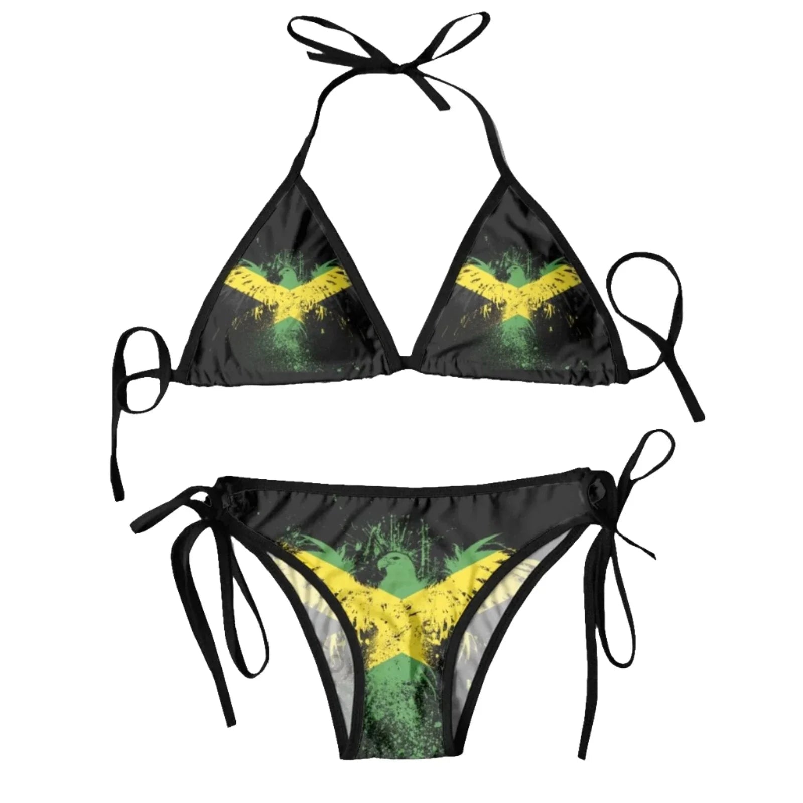 Jamaican Flag two piece swimsuit