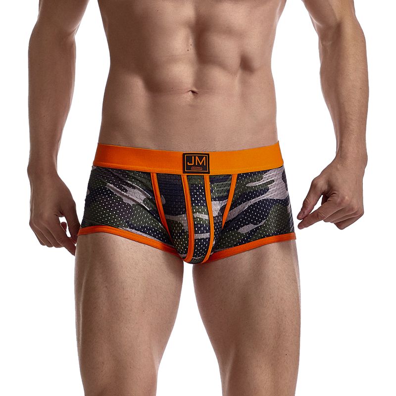 Jockmail Camo Mesh Trunks