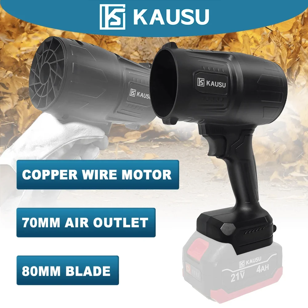 Cordless Electric Leaf Blower – Handheld Dust & Snow Removal Tool