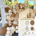 Sand White Balloon Garland Arch Kit Happy Birthday Party Decoration Kids Baby Shower Globos Wedding Birthday Party Latex Ballons