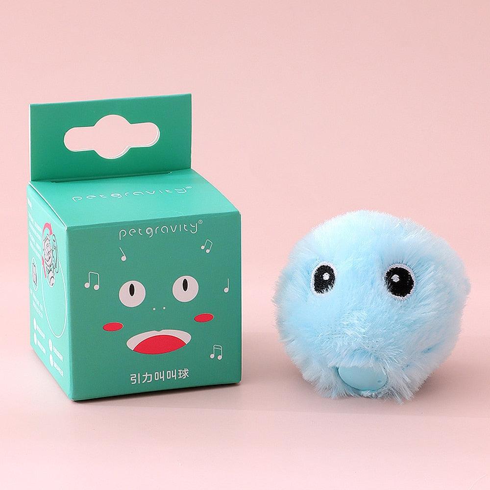 Interactive Chirping Cat Ball Toys – 3 Lifelike Animal Sounds