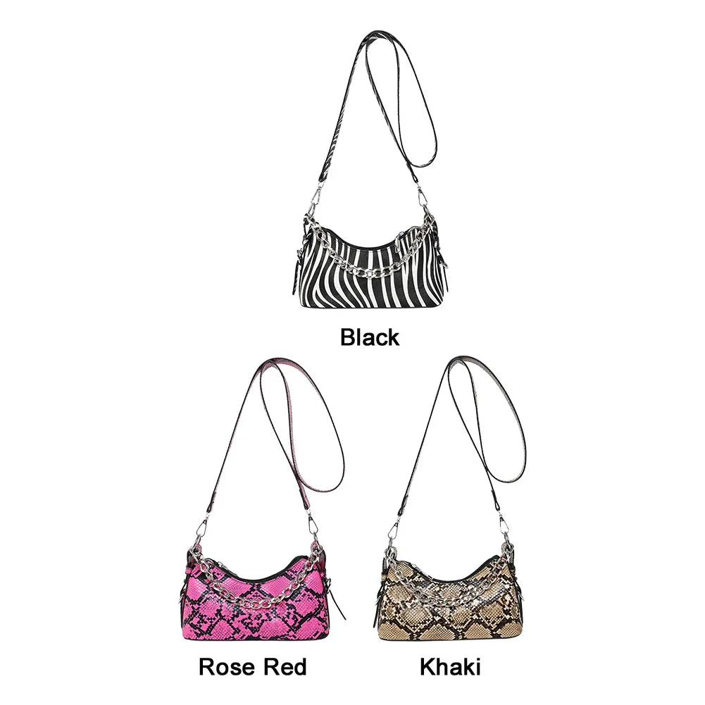 PU Leather Hobo Crossbody Shoulder Bag