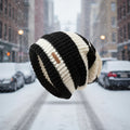 Unisex Stacking Knitted Beanie Cap – Winter Warm Striped Hip-Hop Bonnet Hat
