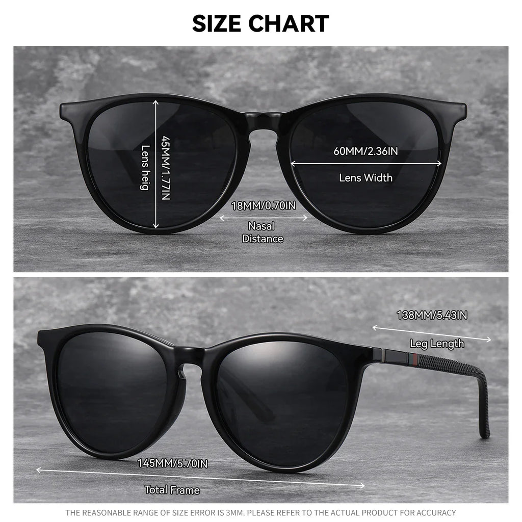 Polarized Cat Eye Sunglasses for Women Lightweight UV400 Protection