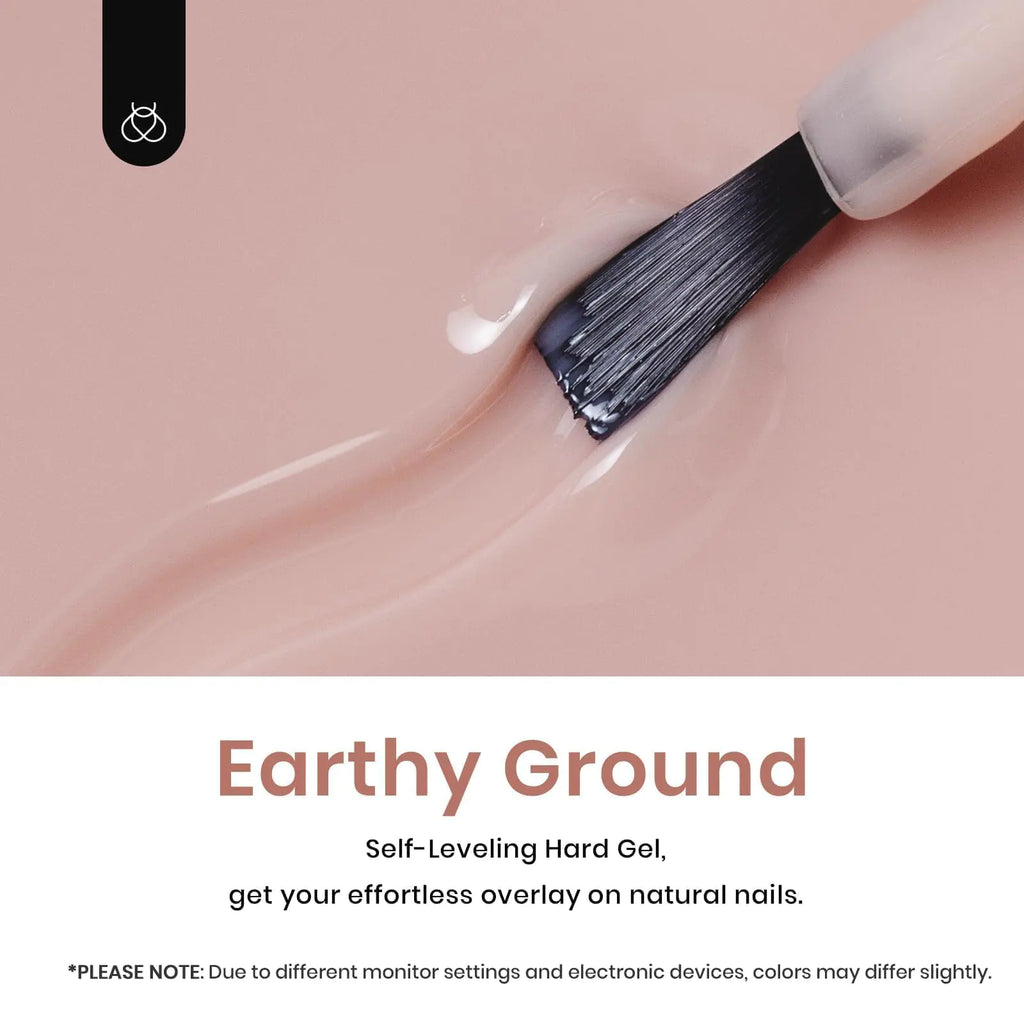 Beetles Builder Gel 7 in 1 Builder Strengthener Gel Nude Purple Gel Translucent Sheer Purple Hard Gel Builder Extension for Nail Art Base Gel Needed Jelly Gel Polish Gifts for Women Earthy Ground 0.5 Fl Oz (Pack of 1)