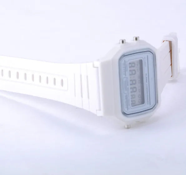 Men's LED Digital Military Watch – Vintage Silicone Sport Wristwatch