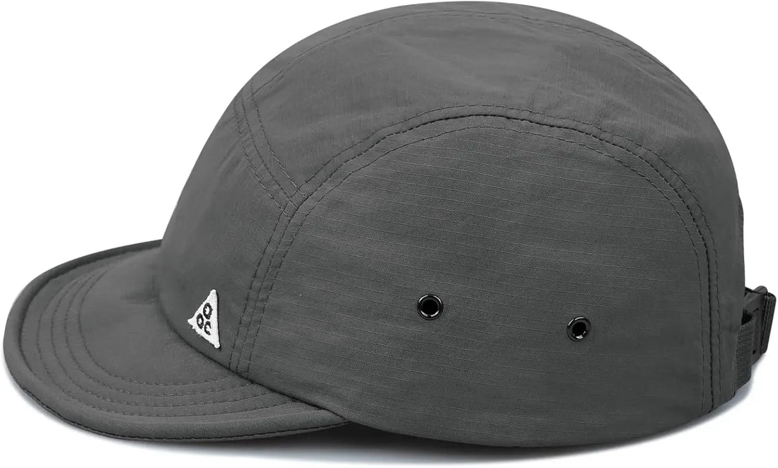 Summer 5-Panel Trucker Cap with Short Brim for Outdoor Activewear - Image 8