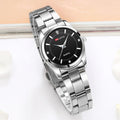 Luxury Women's Watch 29mm Fashionable Stainless Steel Rhinestone Pink Minimalist Girl Clock Outdoor Travel Women Wrist Watches