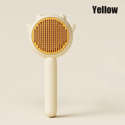 Self-Cleaning Pet Grooming Brush for Dogs and Cats - 140° Comb