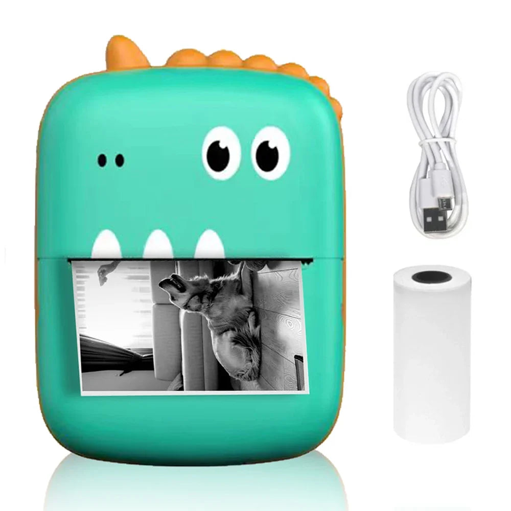 Mini Bluetooth Label Printer – Portable Wireless Thermal Sticker Printer