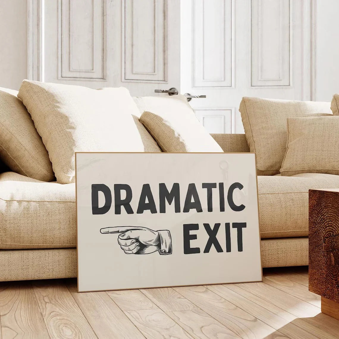 Dramatic Exit Hallway Wall Art Prints Canvas Painting Poster Picture For Living Bedroom Kids Room Home Decor