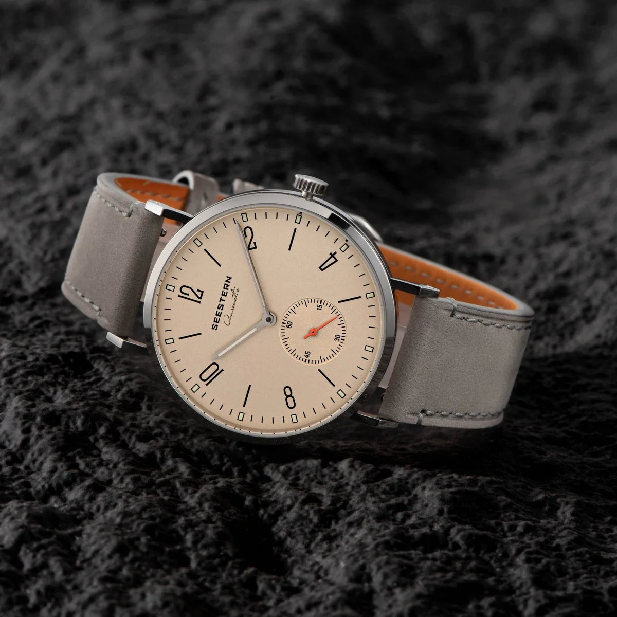 Men's Ultra-Thin Automatic Dress Watch – Stainless Steel Business Watch