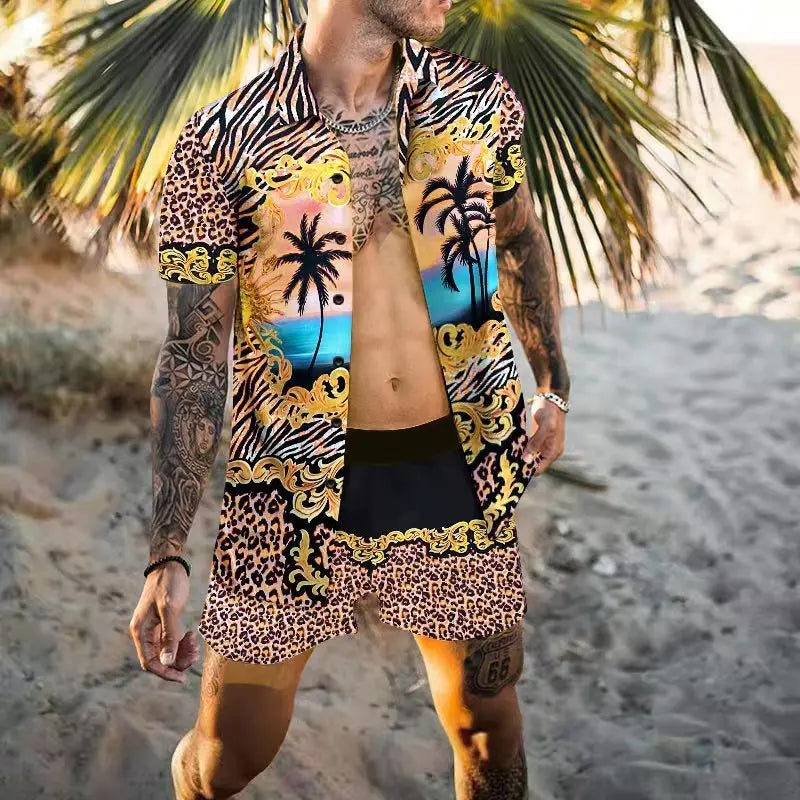 Designer style men two piece Beach set