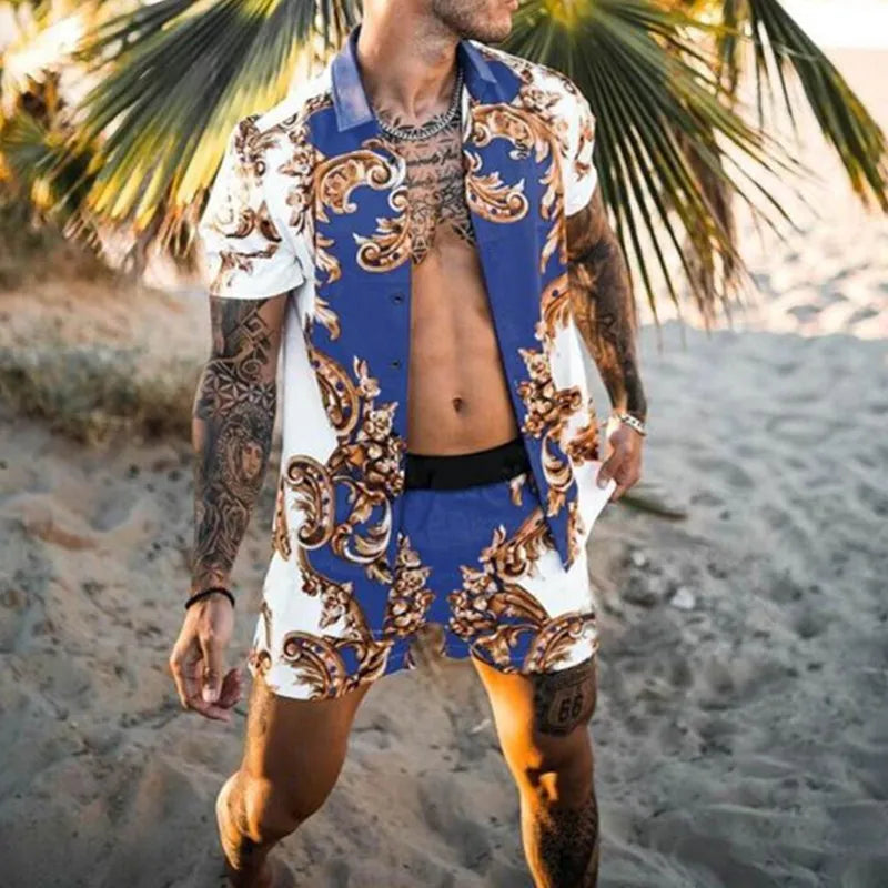 Designer style men two piece Beach set