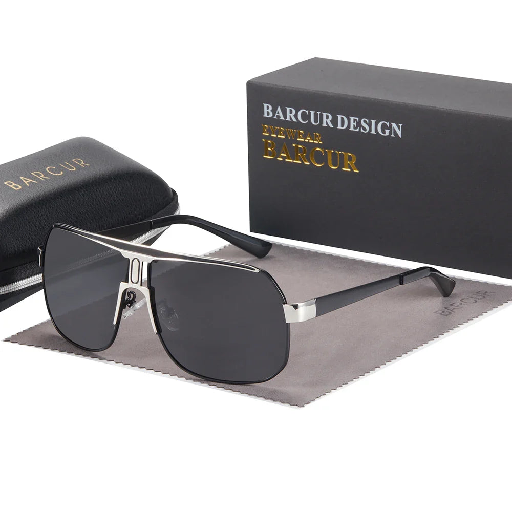 Polarized Sports Sunglasses with UV400 Protection for Outdoor Use