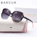 Trendy women's gradient butterfly frame sunglasses with a white gift box