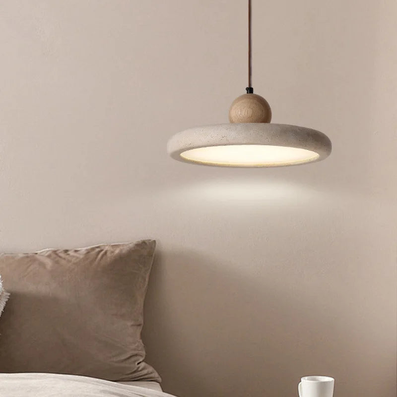 Creative New Yellow Cave Stone LED Chandelier Restaurant Bar Coffee Shop Living Room Corridor Bedroom Decorative Lighting