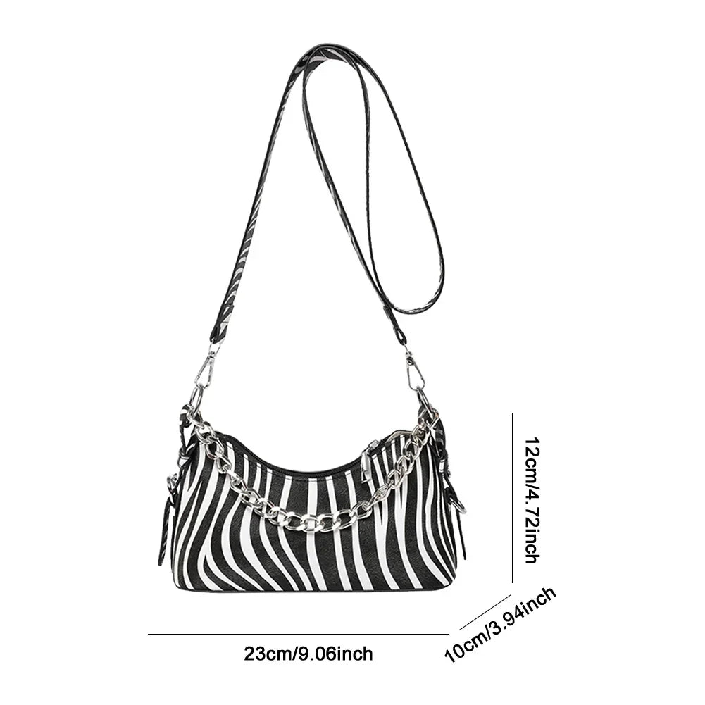 PU Leather Hobo Crossbody Shoulder Bag