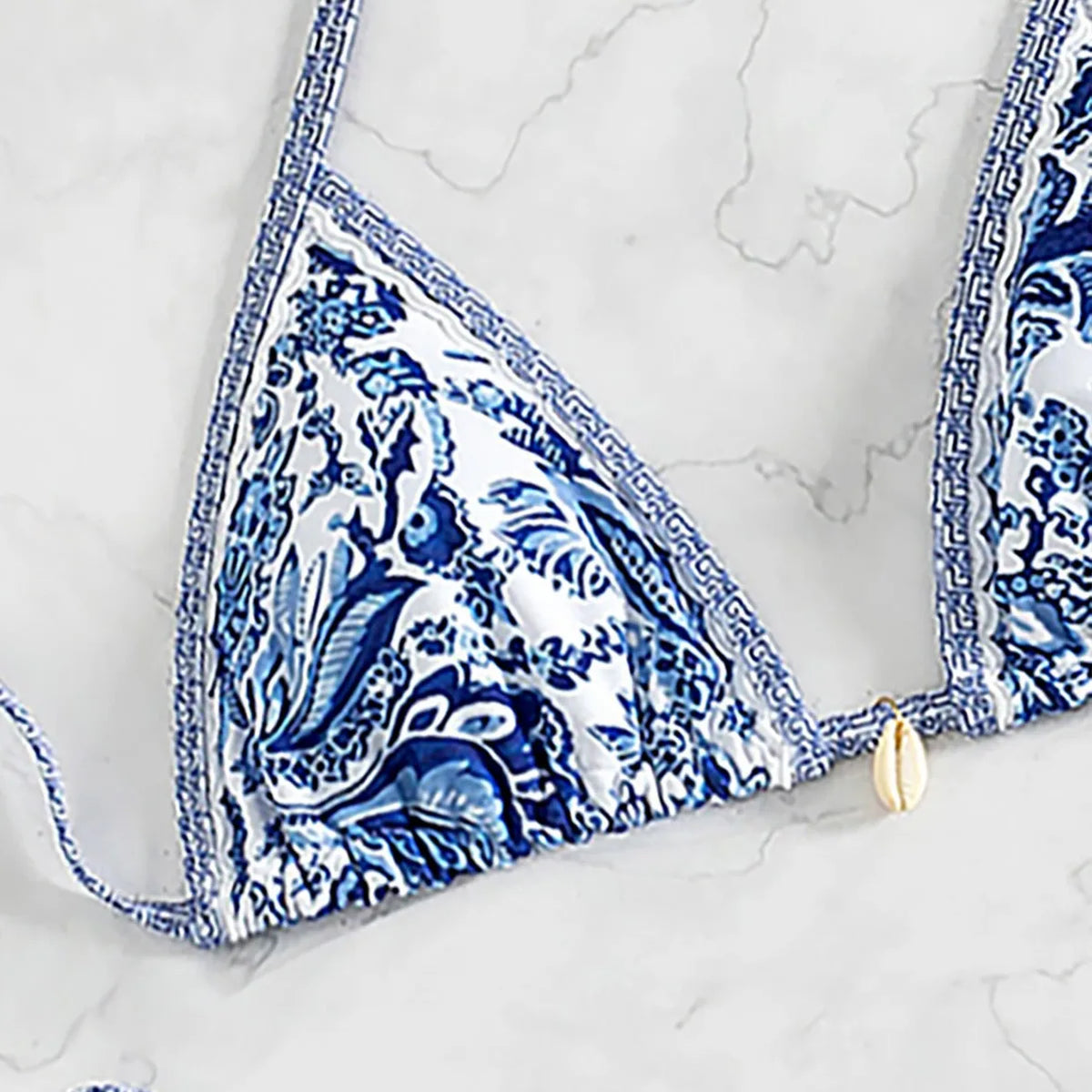 2026 Floral Push Up Triangle Bikini  Brazilian Set